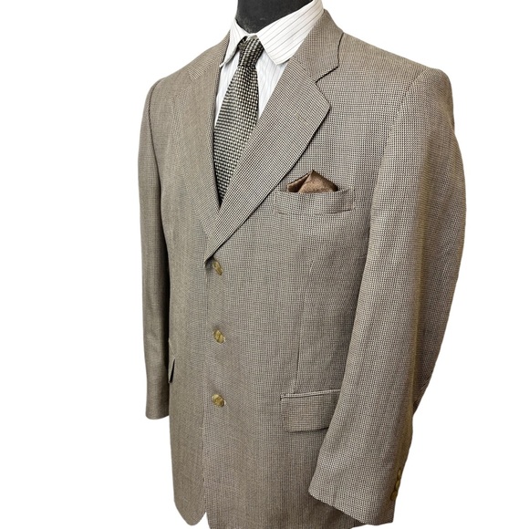 FENZIA MENS SPORT BLAZER, SIZE 44R A BLEND OF SILK AND WOOL. IN GREAT CO… - Picture 5 of 12